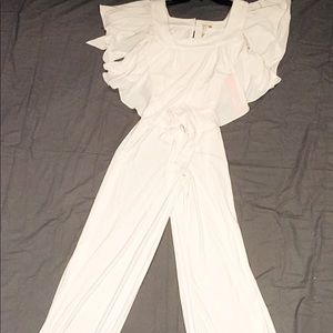 Goddess Ruffle Jumpsuit